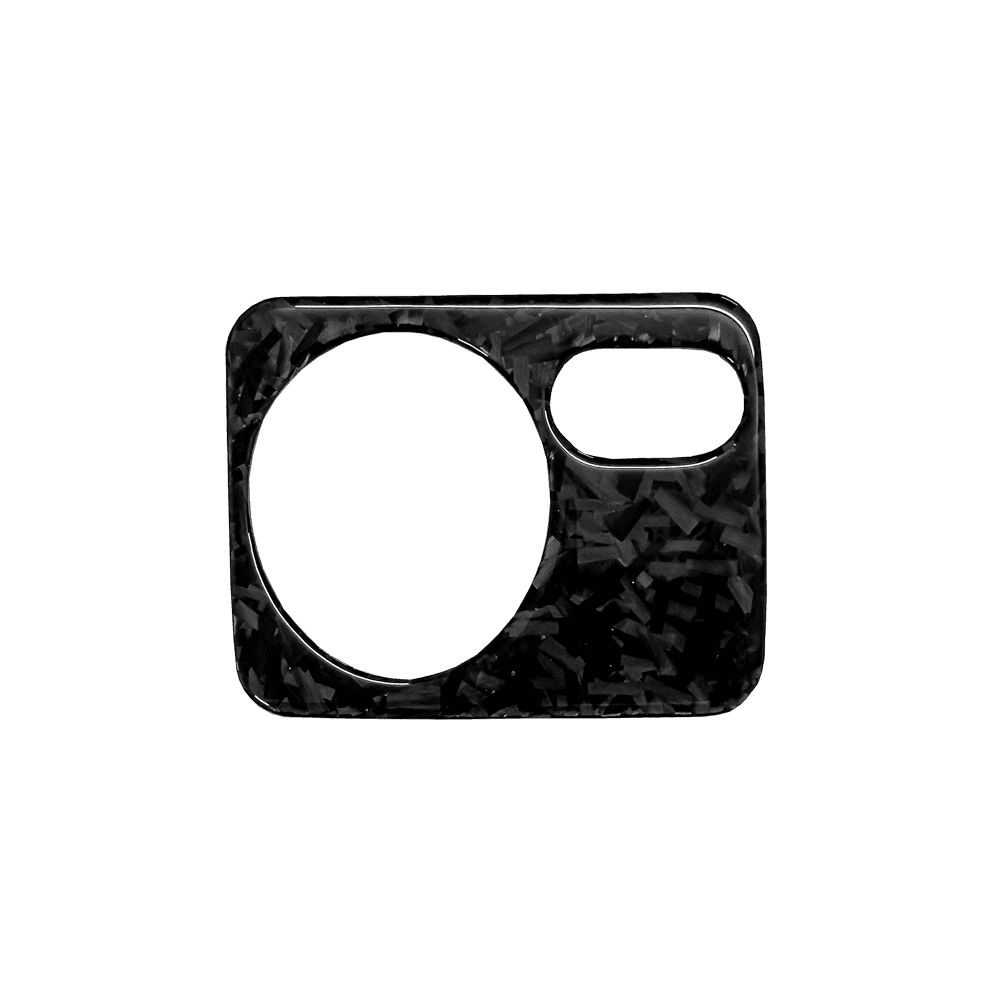 VW Golf MK5 Forged Carbon Fibre Headlight Control Frame - LHD - High on Boost