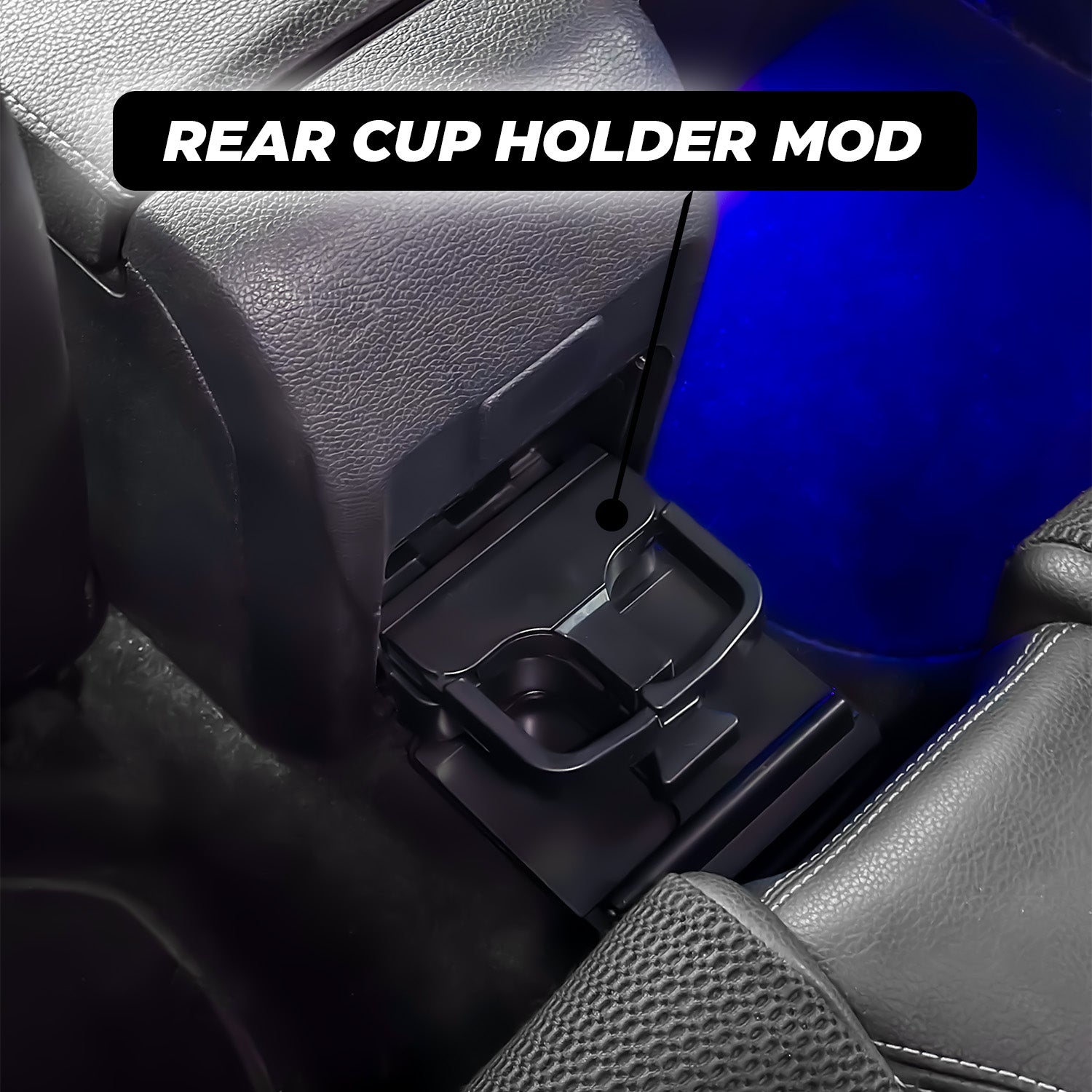 VW EOS Rear Cup Holder Mod