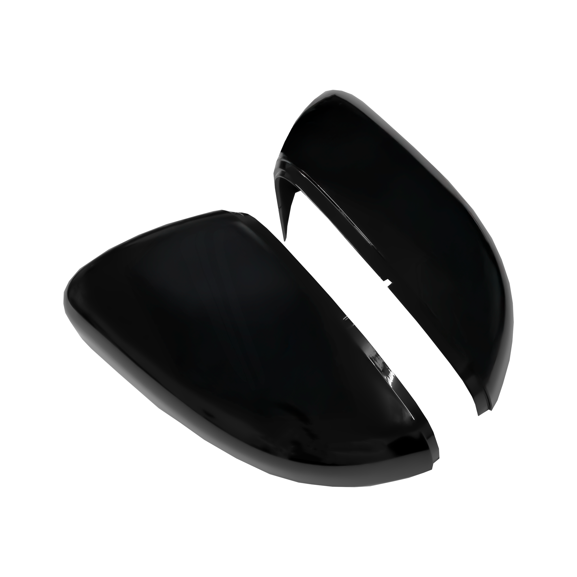 VW Golf MK6 Gloss Black Mirror Caps