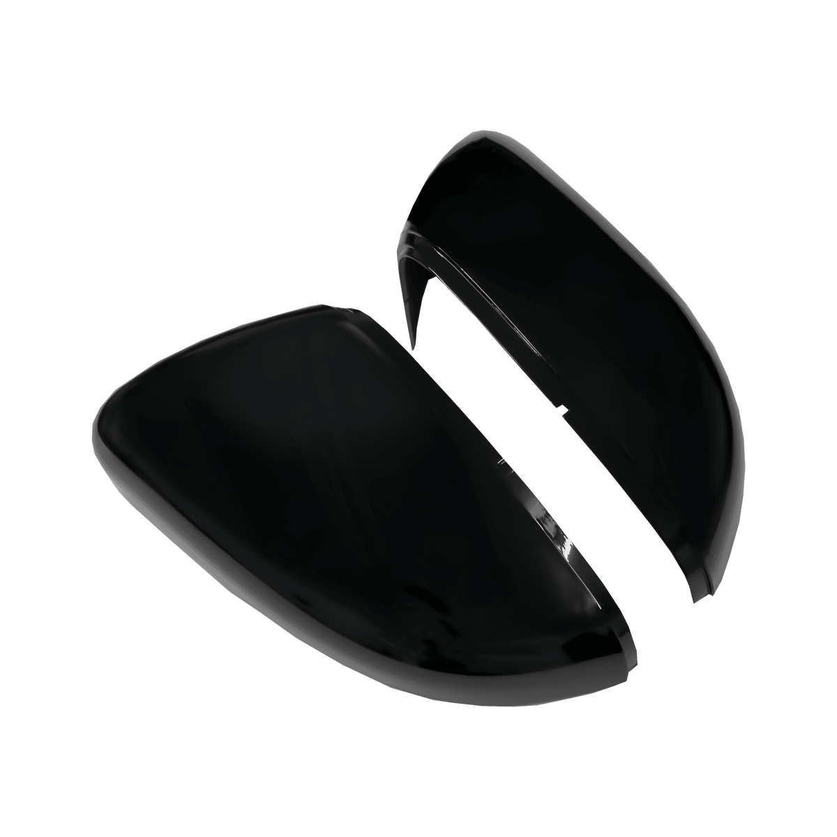 VW Golf MK6 Gloss Black Mirror Caps- High on Boost