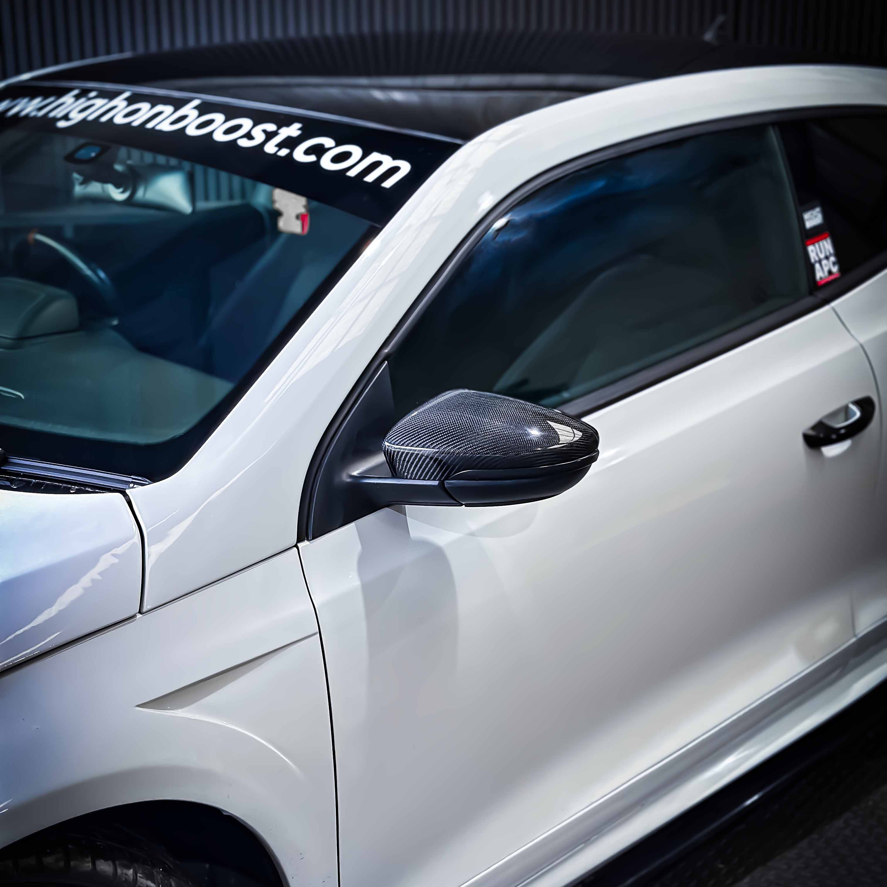 VW Scirocco Carbon Fibre Mirror Caps