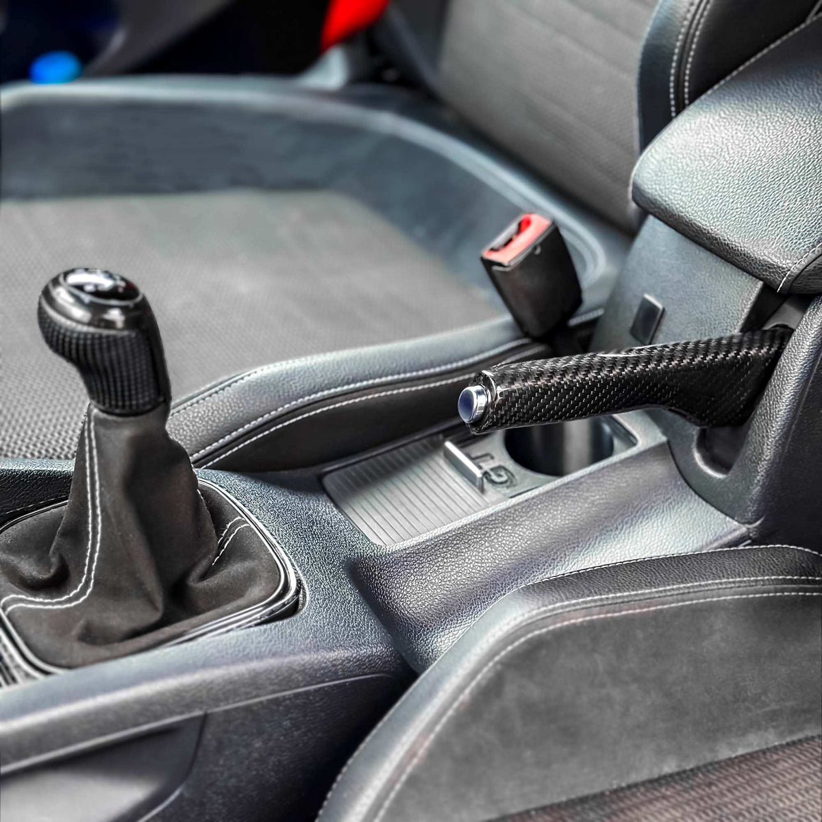 VW Scirocco Carbon Fibre Handbrake- High on Boost