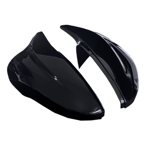 VW EOS M-Style Gloss Black Mirror Caps- High on Boost