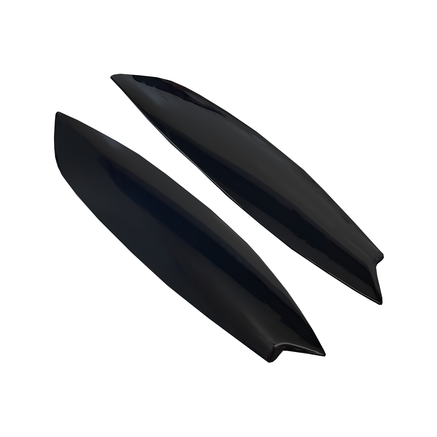 VW Golf MK5 Gloss Black Headlight Eyebrows