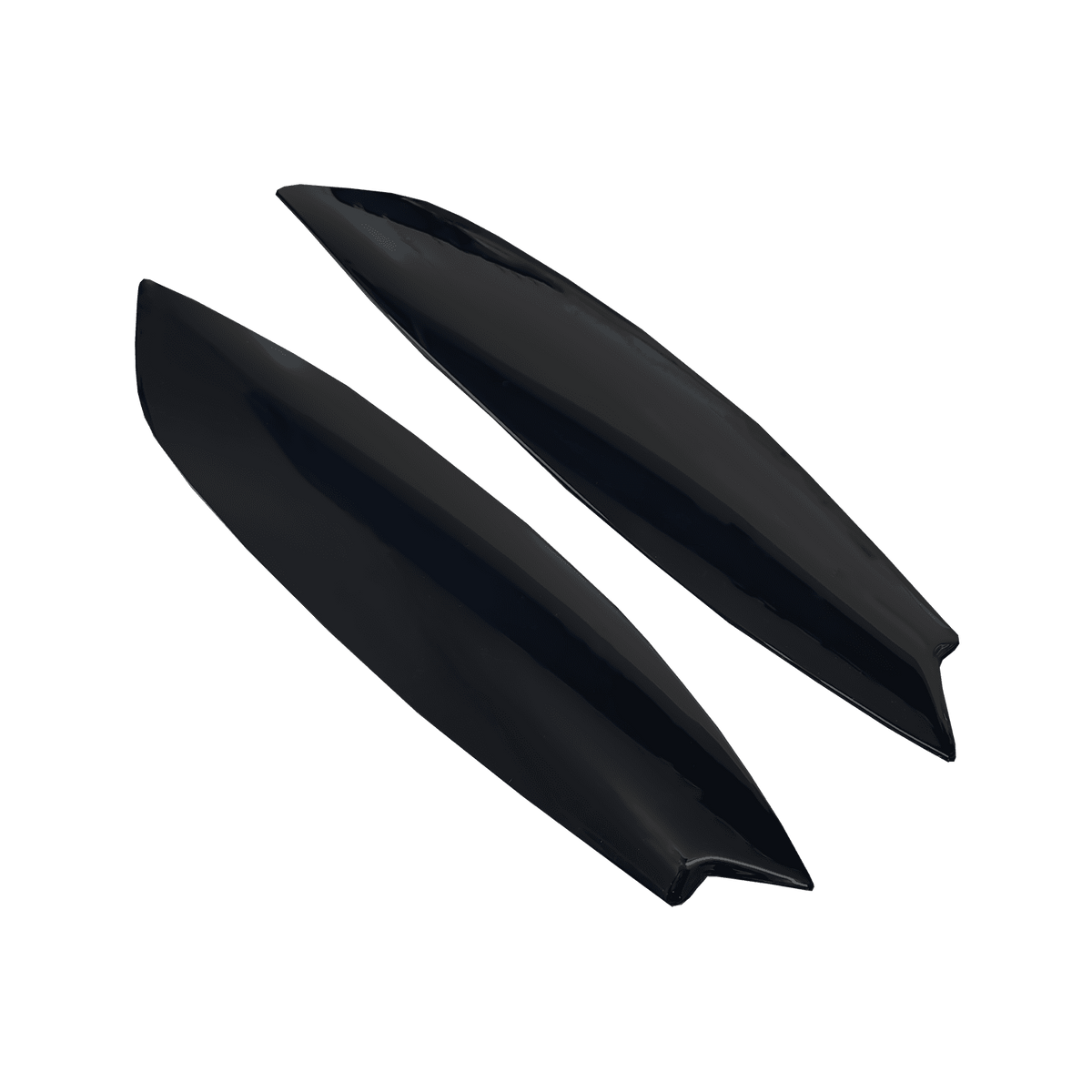 VW Golf MK5 Gloss Black Headlight Eyebrows- High on Boost