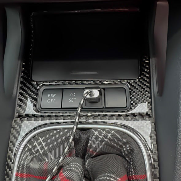 VW Golf MK5 Carbon Fibre Ashtray Frame