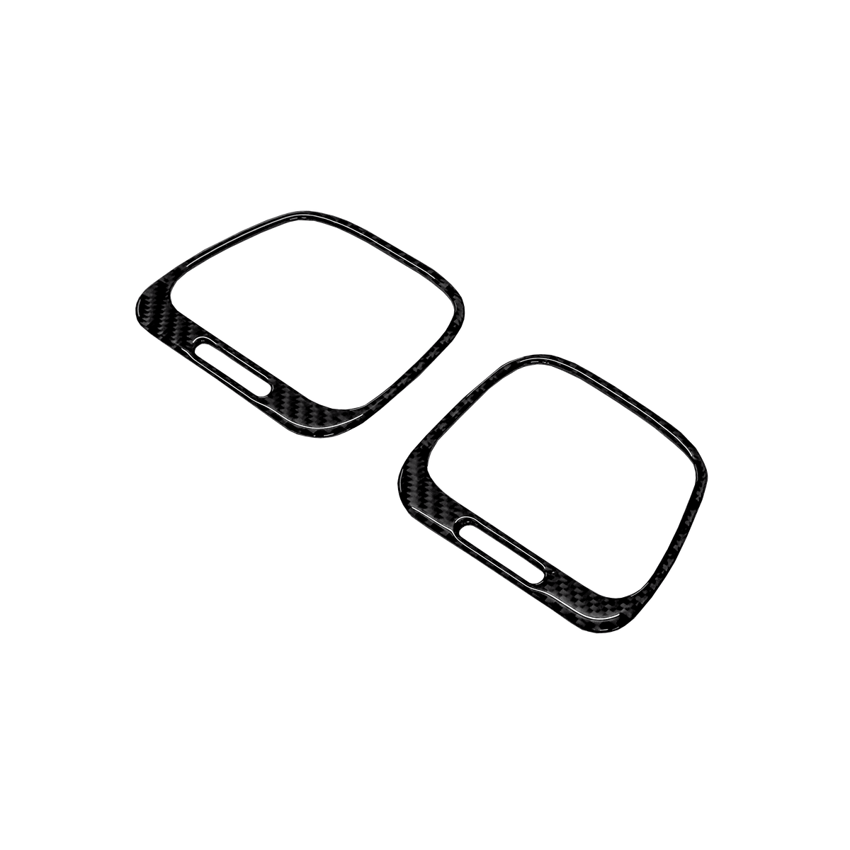 VW Scirocco MK3 Carbon Fibre Vent Covers- High on Boost