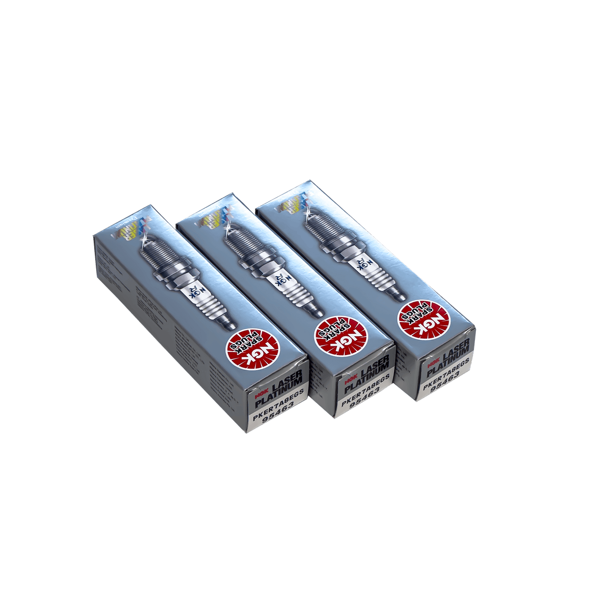 1.0 TSI EA211 MQB - NGK PKER7A8EGS (95463) Laser Platinum Spark Plugs- High on Boost