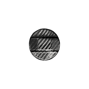 VW Golf MK5 Carbon Fibre Fuel Cap Cover- High on Boost