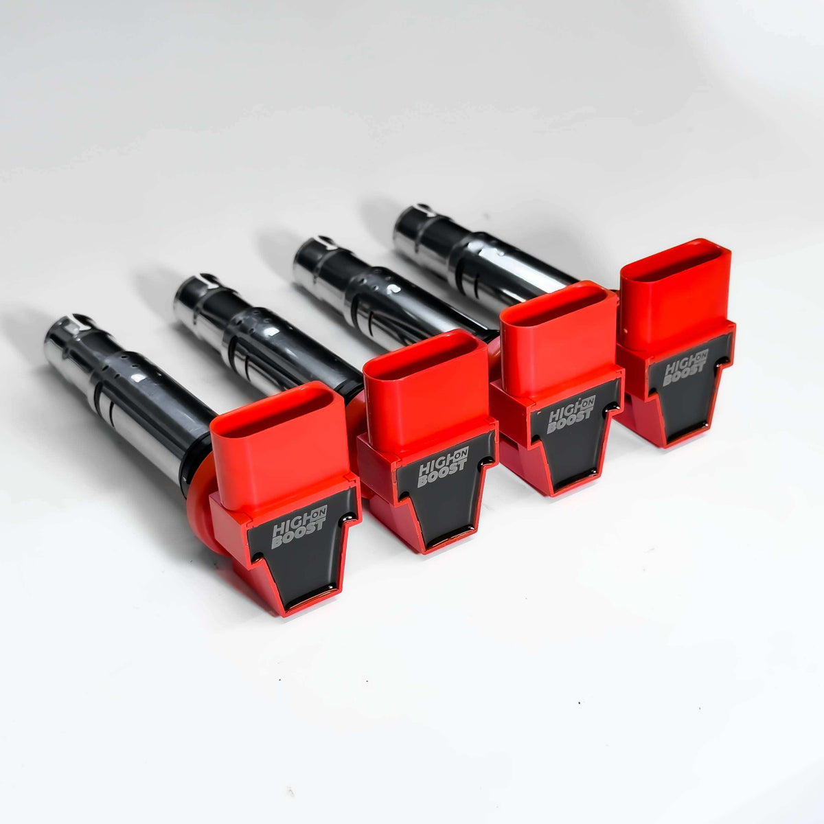 1.4 TSI EA111 Performance Ignition Coils (4-Pack) - Red - High on Boost