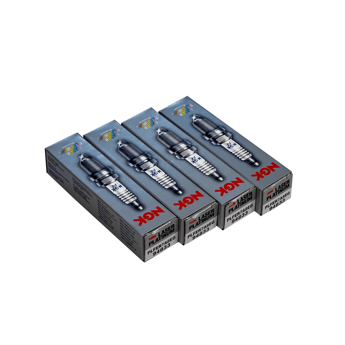 1.8 TSI EA888.3 MQB - NGK PLFER7A8EG (94833) Laser Platinum Spark Plugs- High on Boost