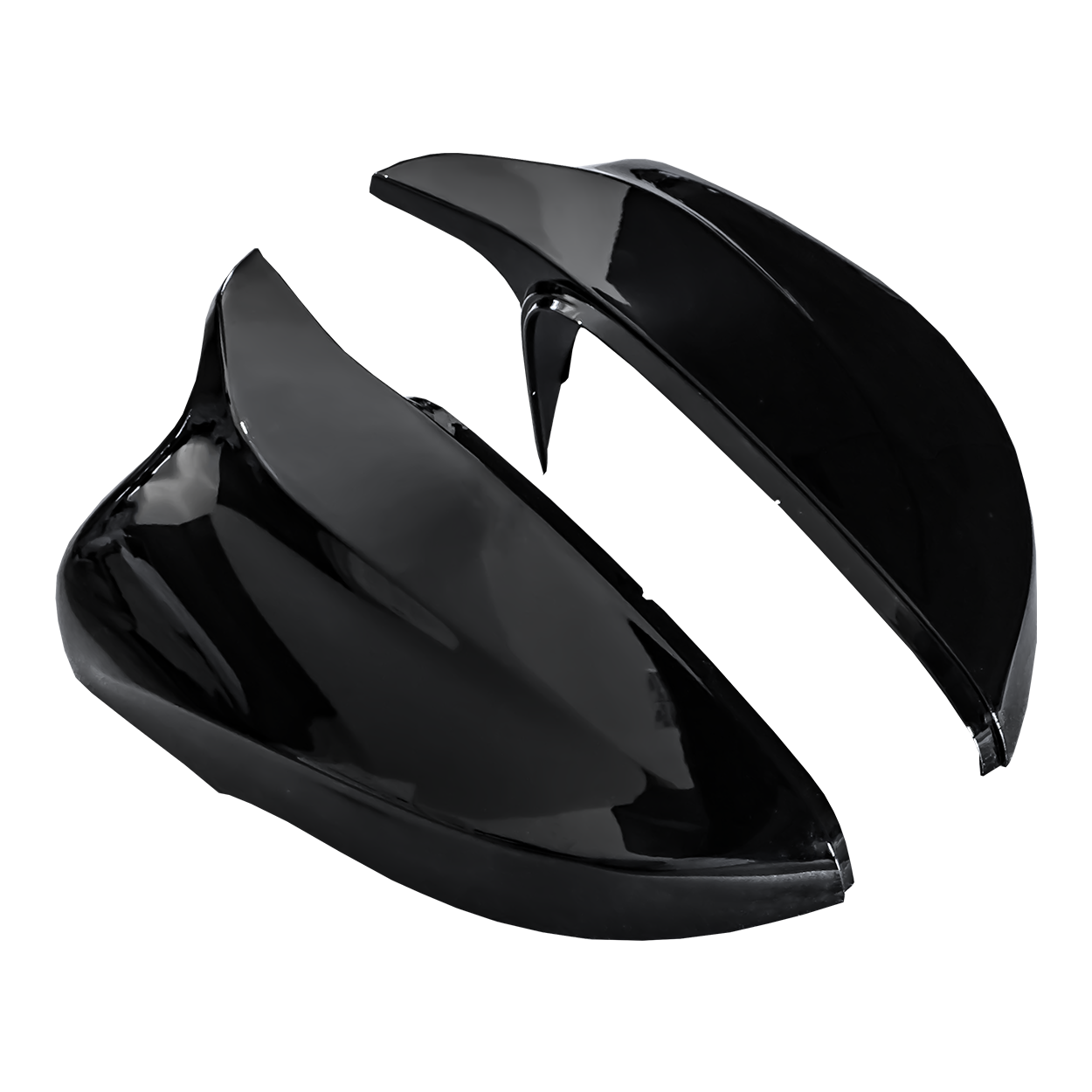 VW Golf MK6 M-Style Gloss Black Mirror Caps