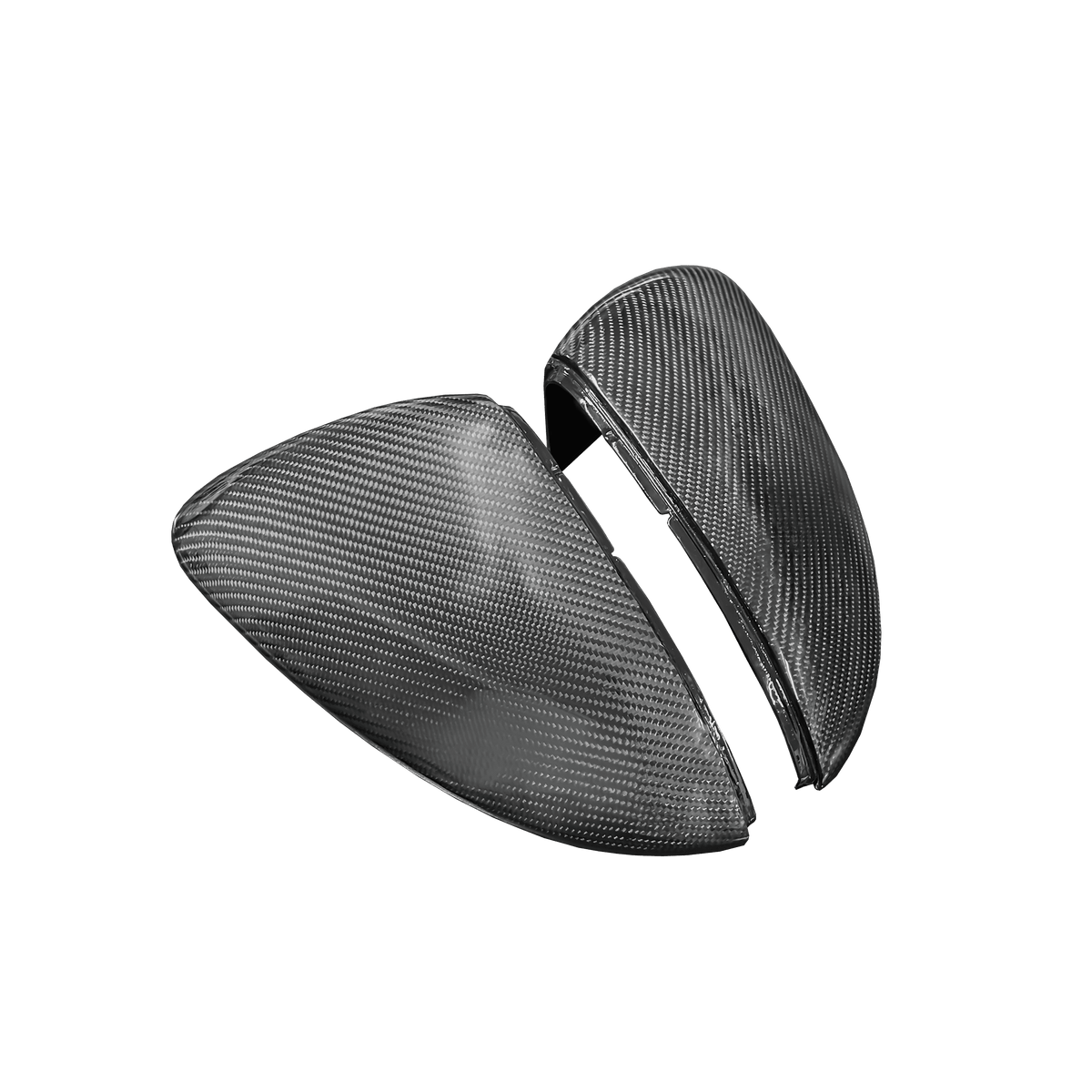 VW Golf MK7/7.5 Carbon Fibre Mirror Caps- High on Boost