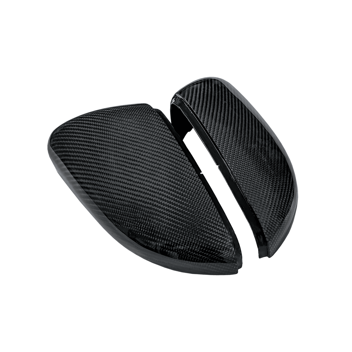 VW Golf MK6 Carbon Fibre Mirror Caps- High on Boost