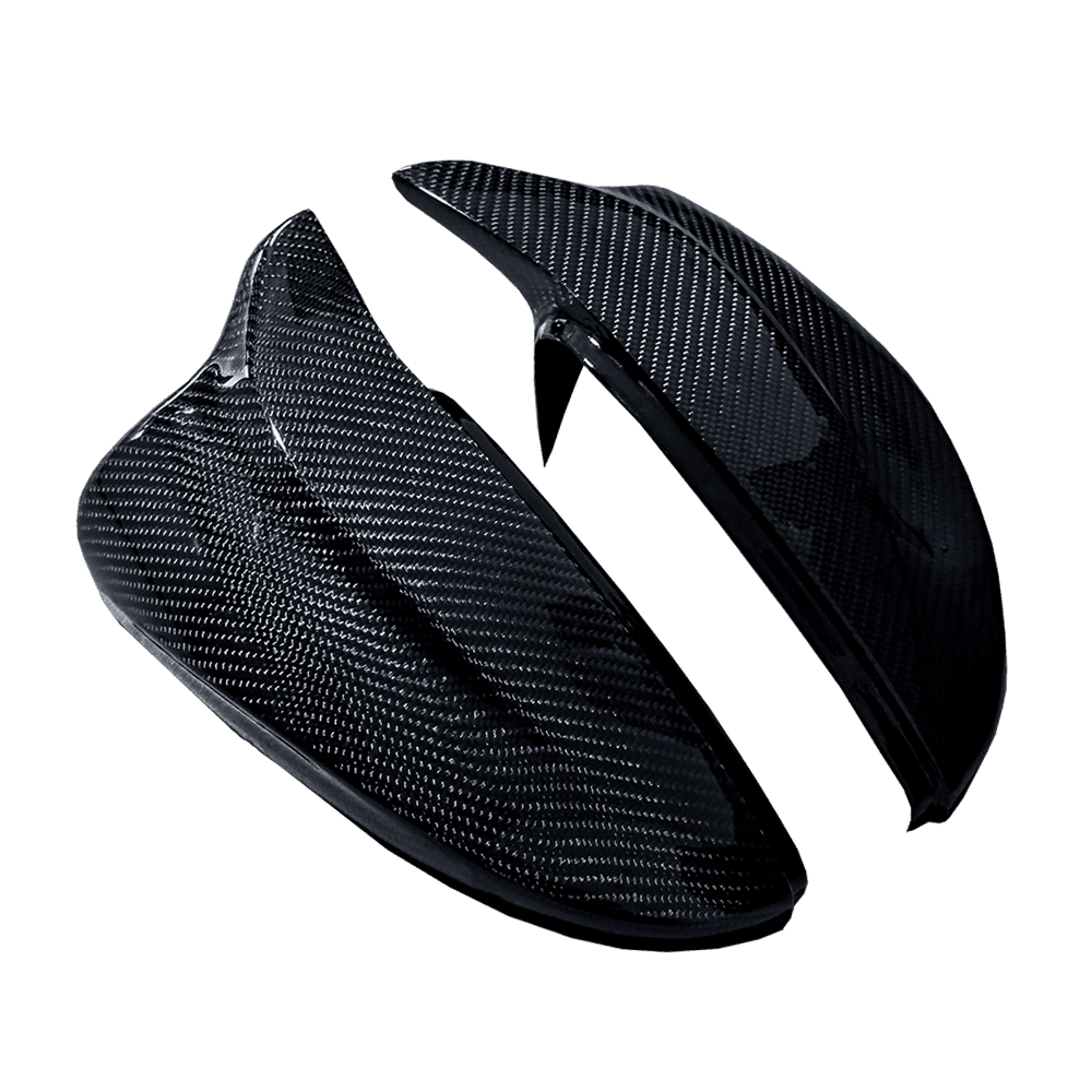 VW Passat CC/B7 M-Style Carbon Fibre Mirror Caps- High on Boost