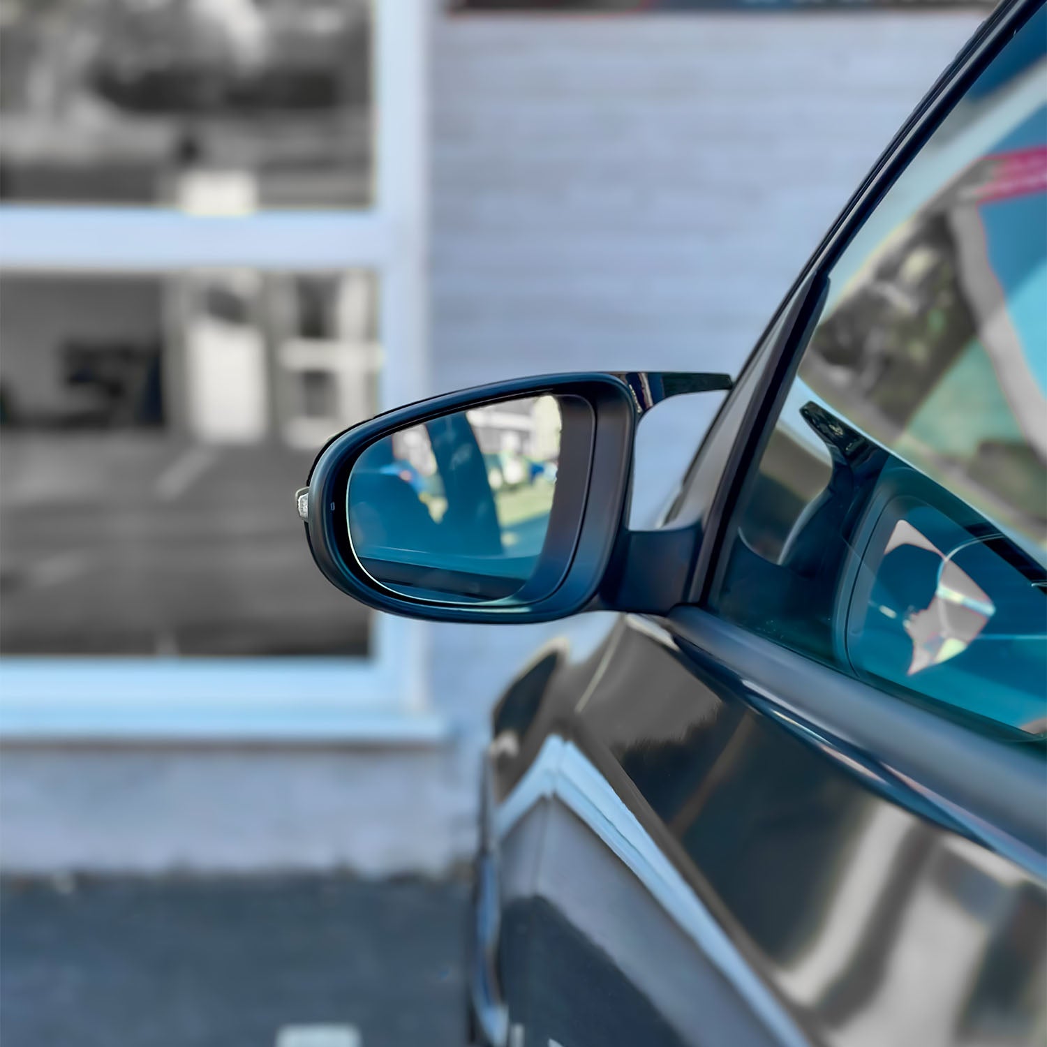 VW Golf MK6 M-Style Gloss Black Mirror Caps