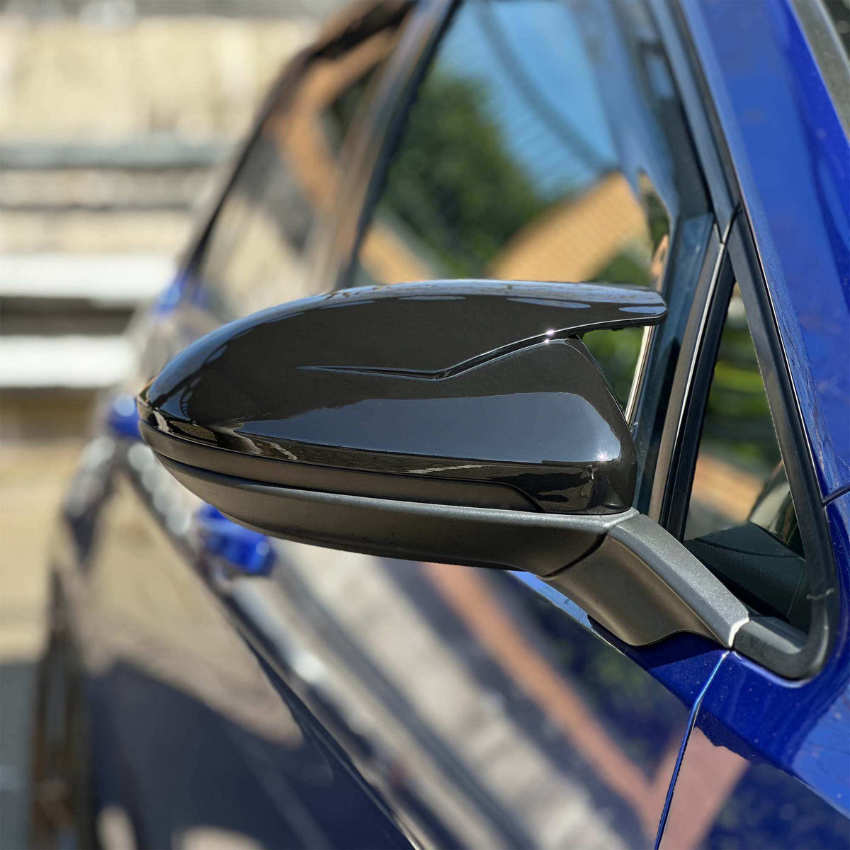 VW Golf MK7/7.5 Aero Gloss Black Mirror Caps- High on Boost