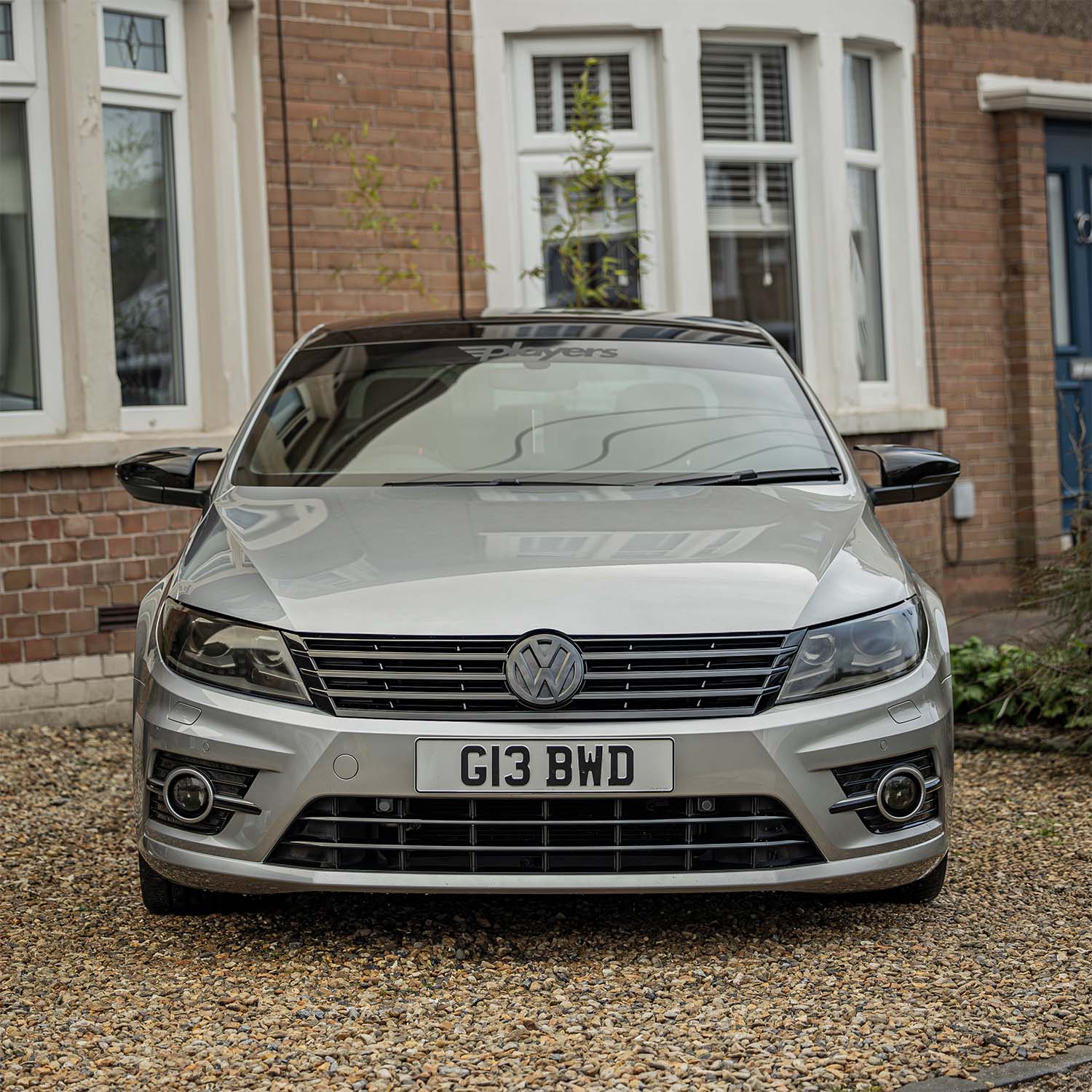 VW Passat CC/B7 M-Style Gloss Black Mirror Caps