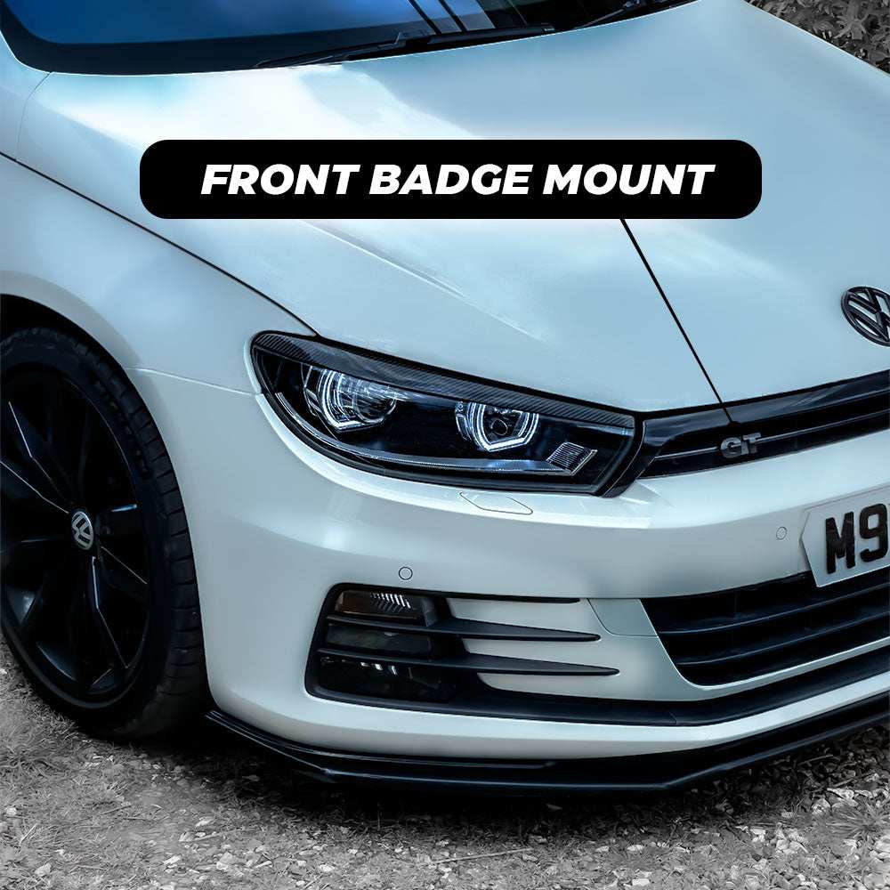 VW Scirocco Front Grille Badge Mount - MK3.5 - High on Boost