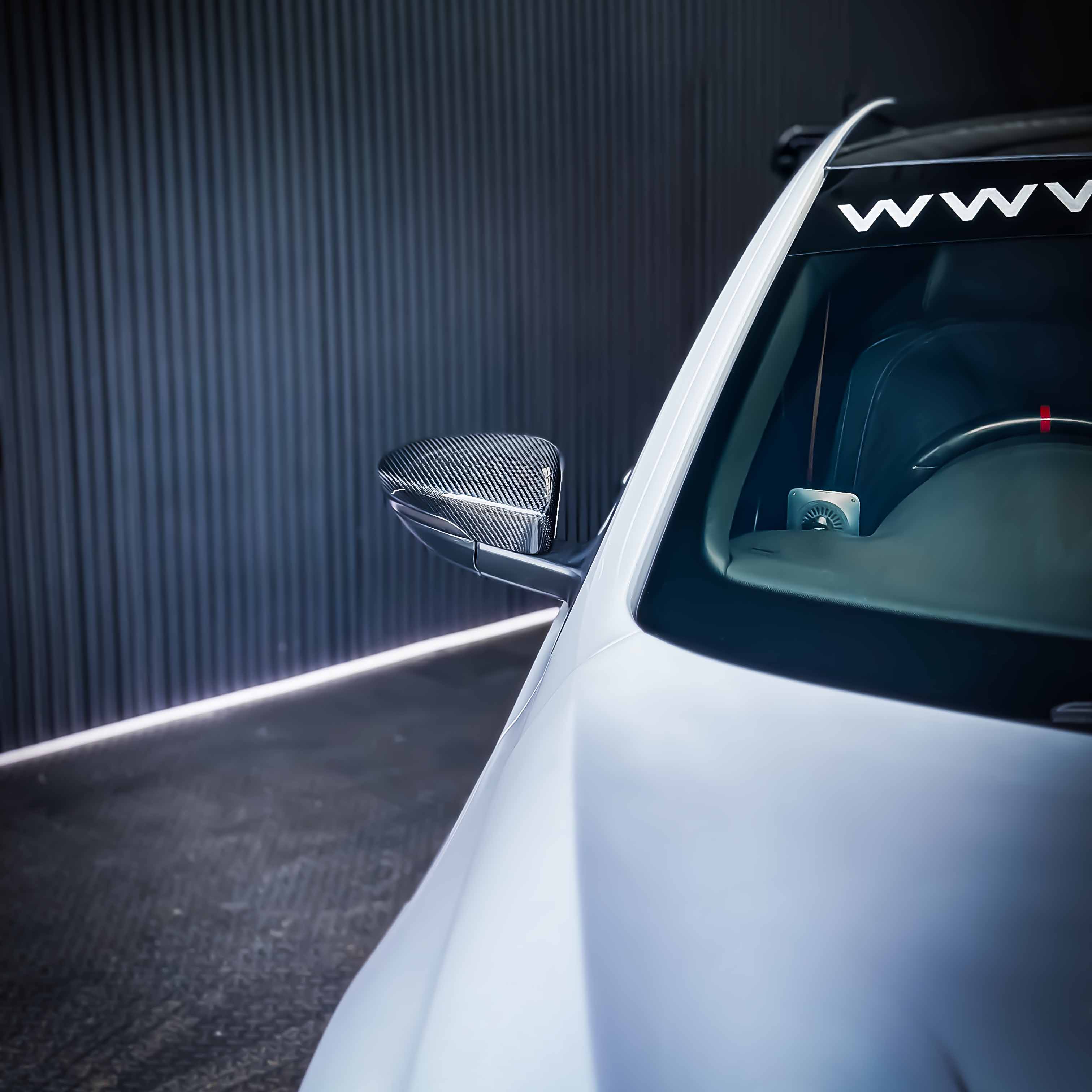 VW Scirocco Carbon Fibre Mirror Caps