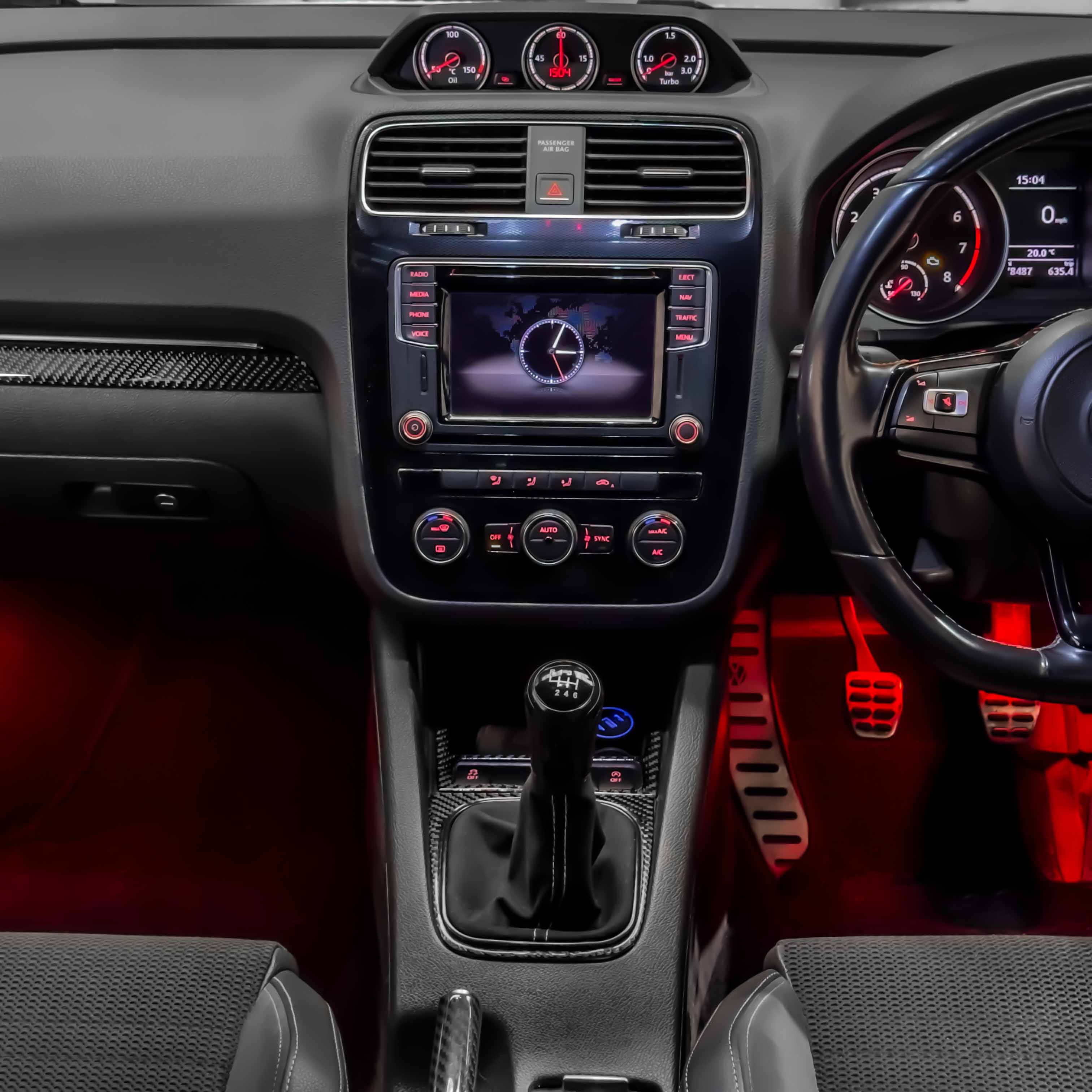 VW Scirocco Carbon Fibre Dashboard Trim