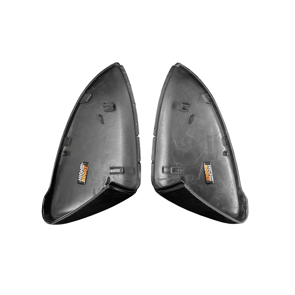 VW Golf MK7/7.5 Carbon Fibre Mirror Caps- High on Boost