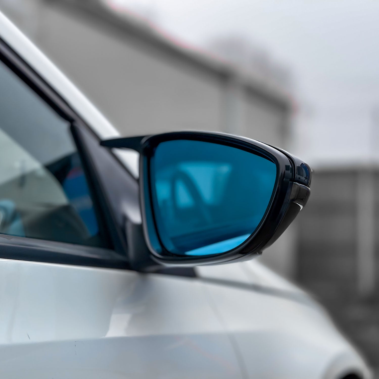 VW Passat CC/B7 Gloss Black Mirror Frames