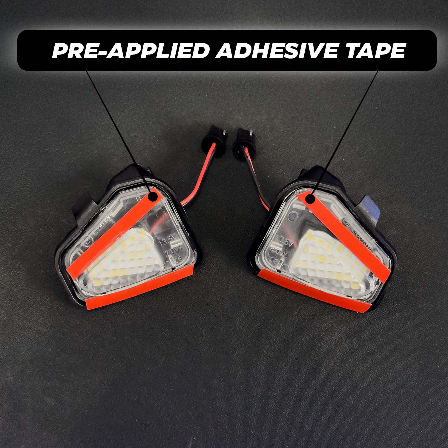 VW Scirocco LED Puddle Lights