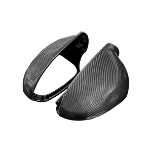 VW Golf MK5 Carbon Fibre Mirror Caps- High on Boost