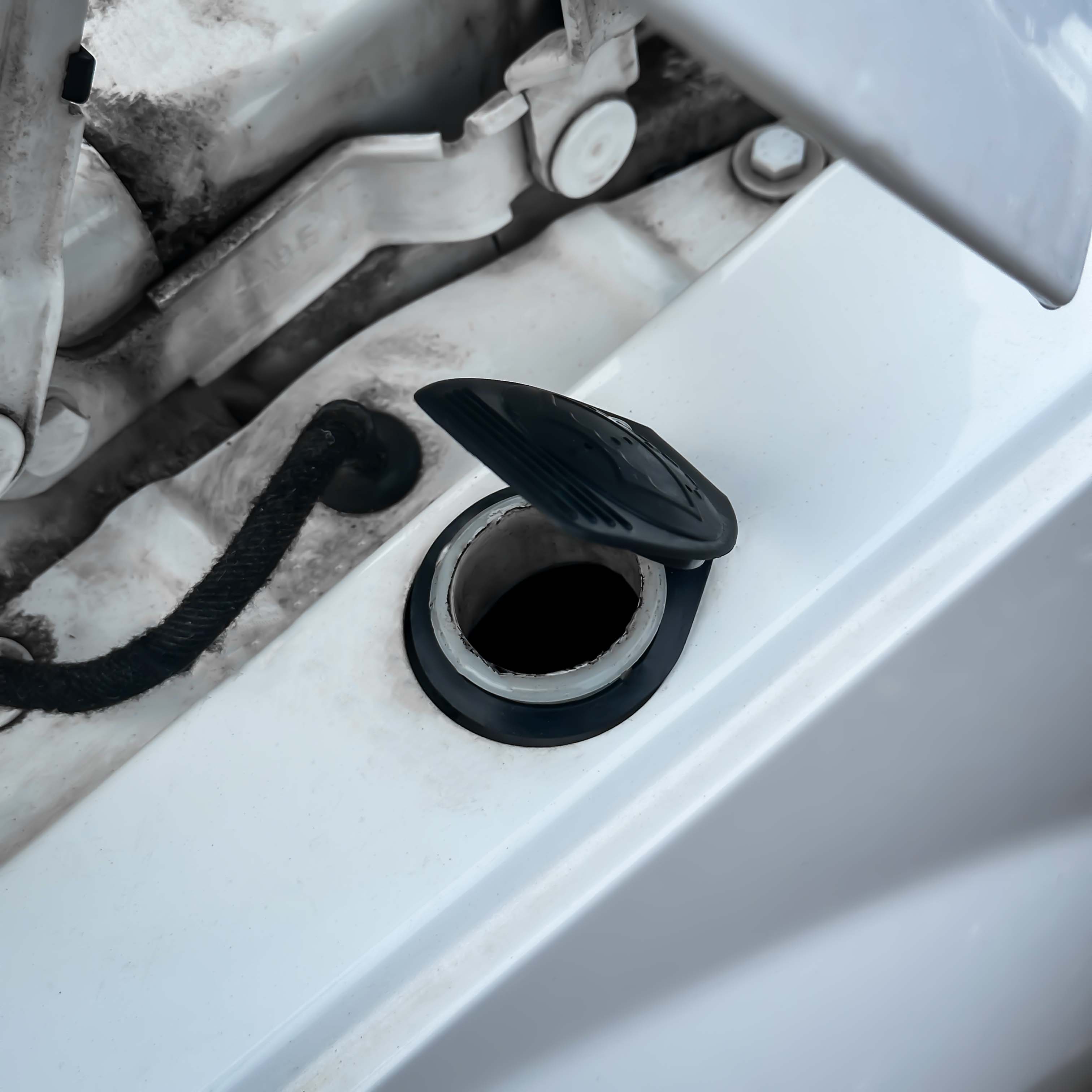 Audi Mini Black Washer Fluid Cap