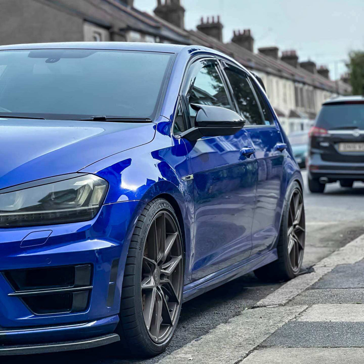 VW Golf MK7/7.5 M-Style Gloss Black Mirror Caps- High on Boost