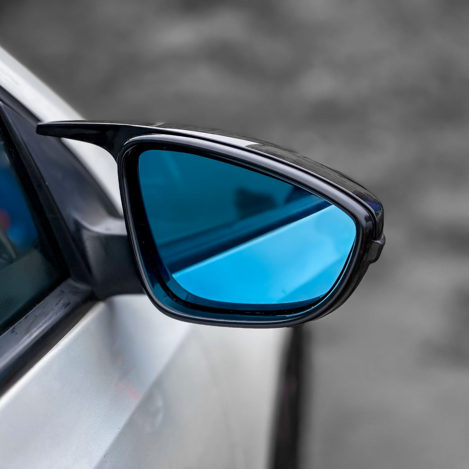 VW Passat CC/B7 Gloss Black Mirror Frames
