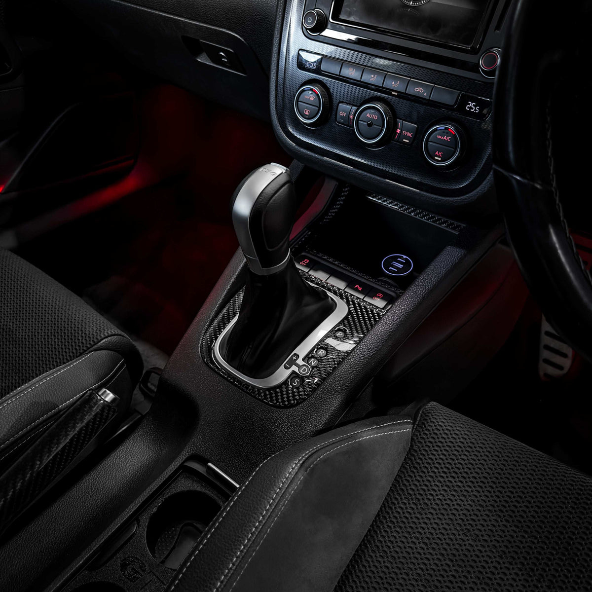 VW Scirocco Carbon Fibre DSG Gear Shifter Frame - RHD - High on Boost