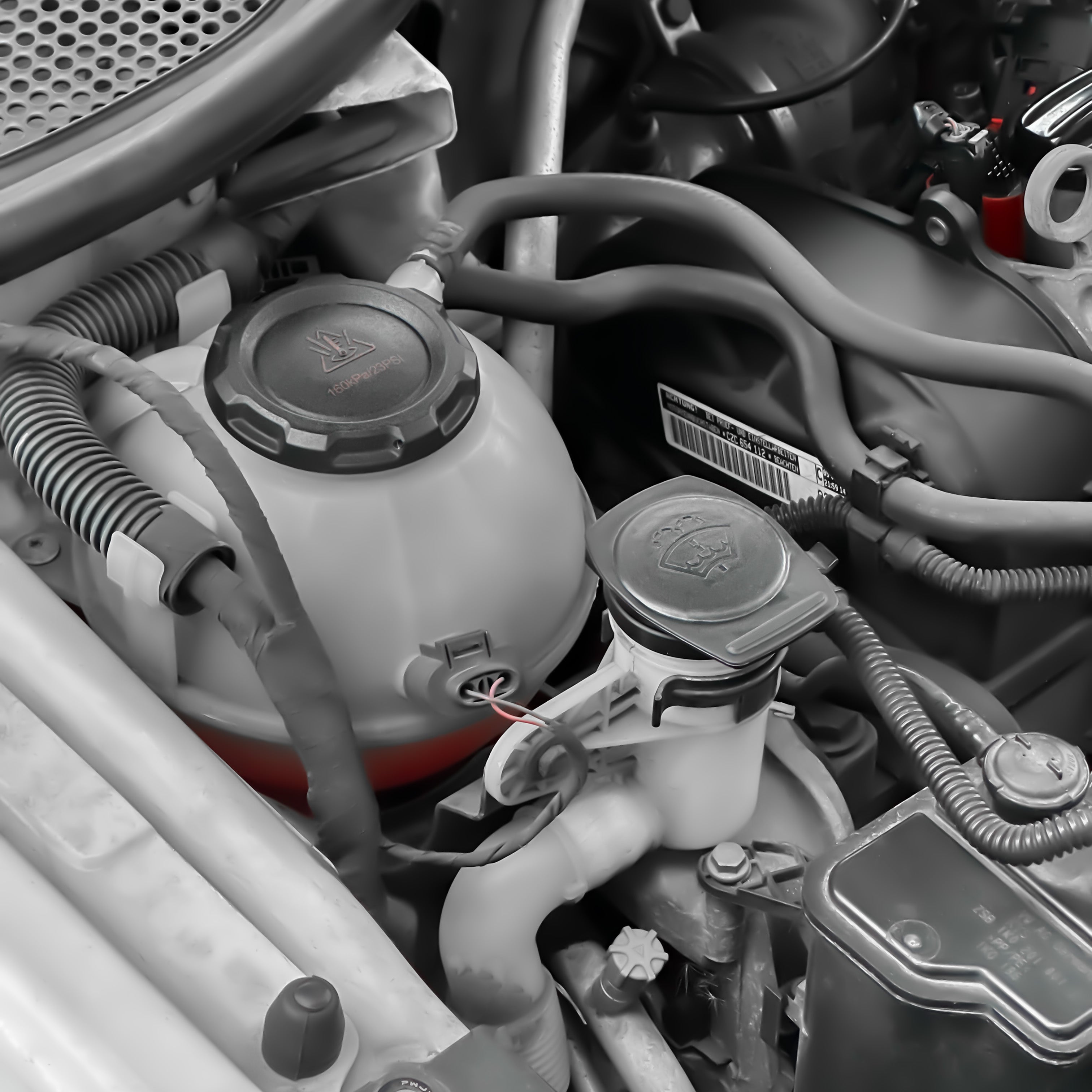 VAG Black Washer Fluid Cap V3