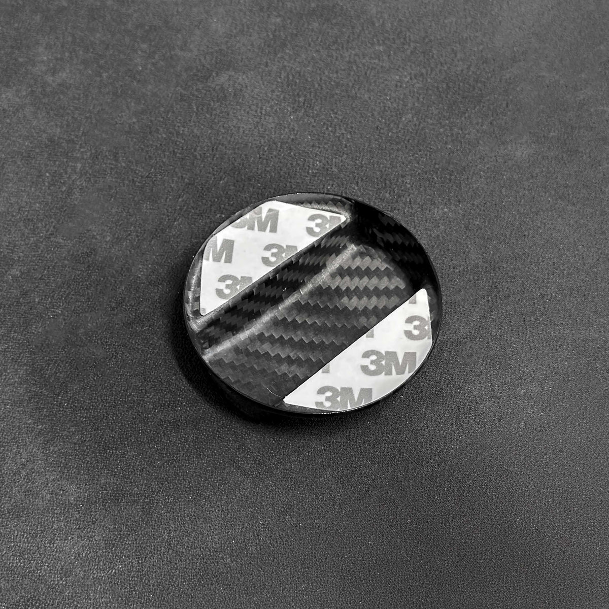 VW Golf MK5 Carbon Fibre Fuel Cap Cover- High on Boost