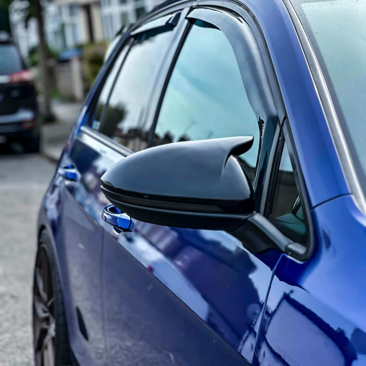 VW Golf MK7/7.5 M-Style Gloss Black Mirror Caps- High on Boost