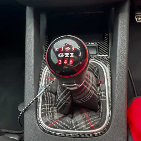VW Golf MK5 Carbon Fibre Ashtray Frame - 5 Button - High on Boost