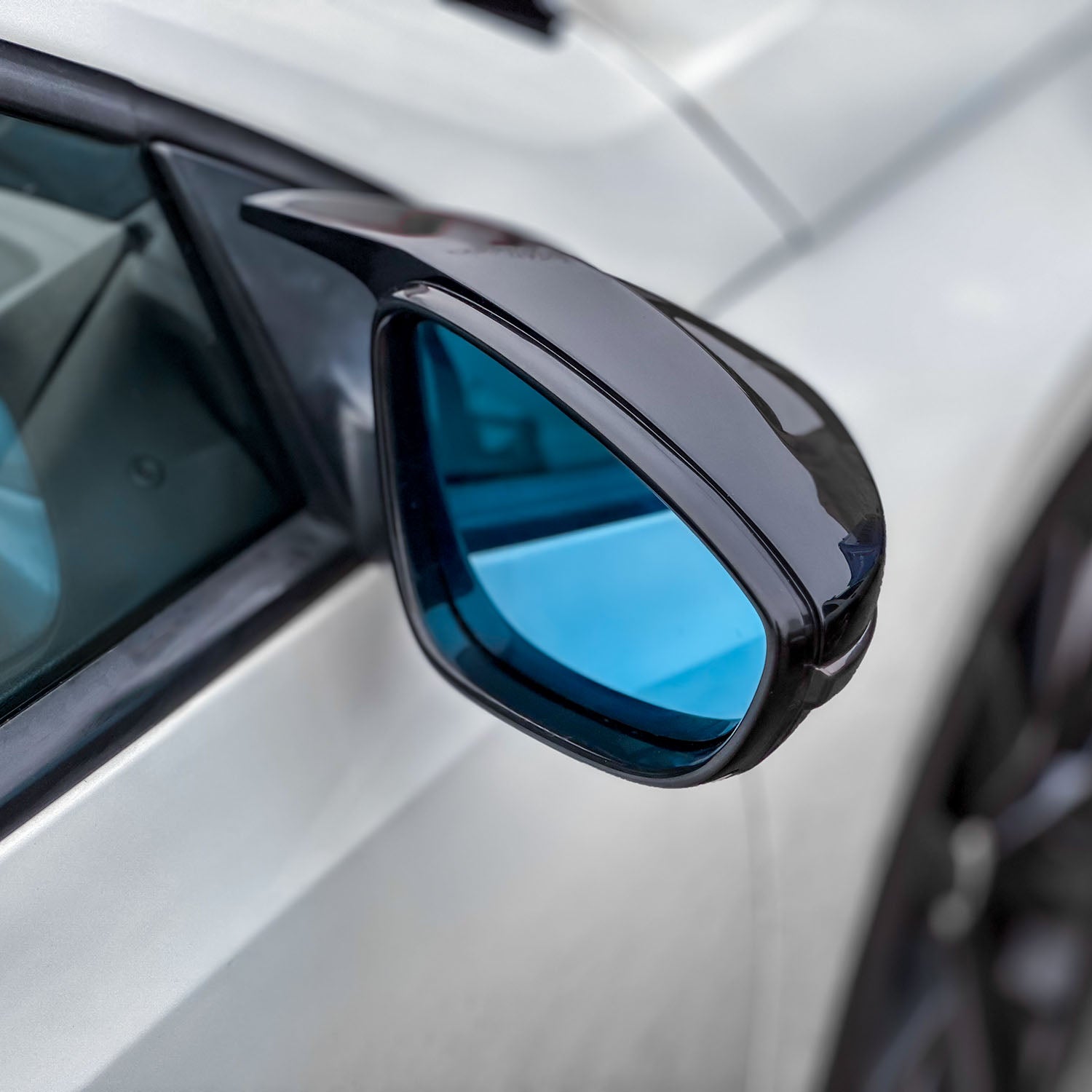 VW Passat CC/B7 Gloss Black Mirror Frames