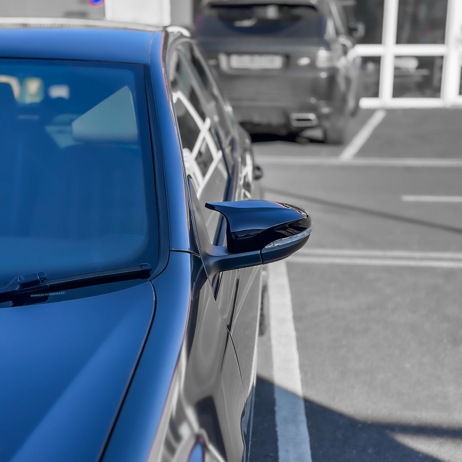 VW Golf MK6 M-Style Gloss Black Mirror Caps