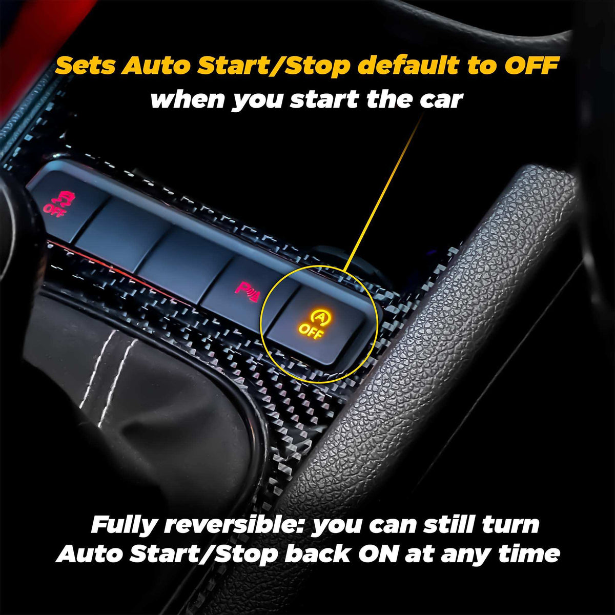 VW Scirocco Auto Start/Stop Delete Module- High on Boost