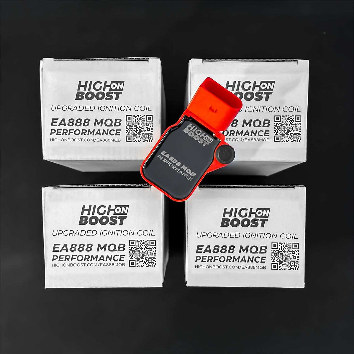 NGK x High on Boost - 2.0 TSI EA888.3 MQB Performance Bundle - Red - High on Boost