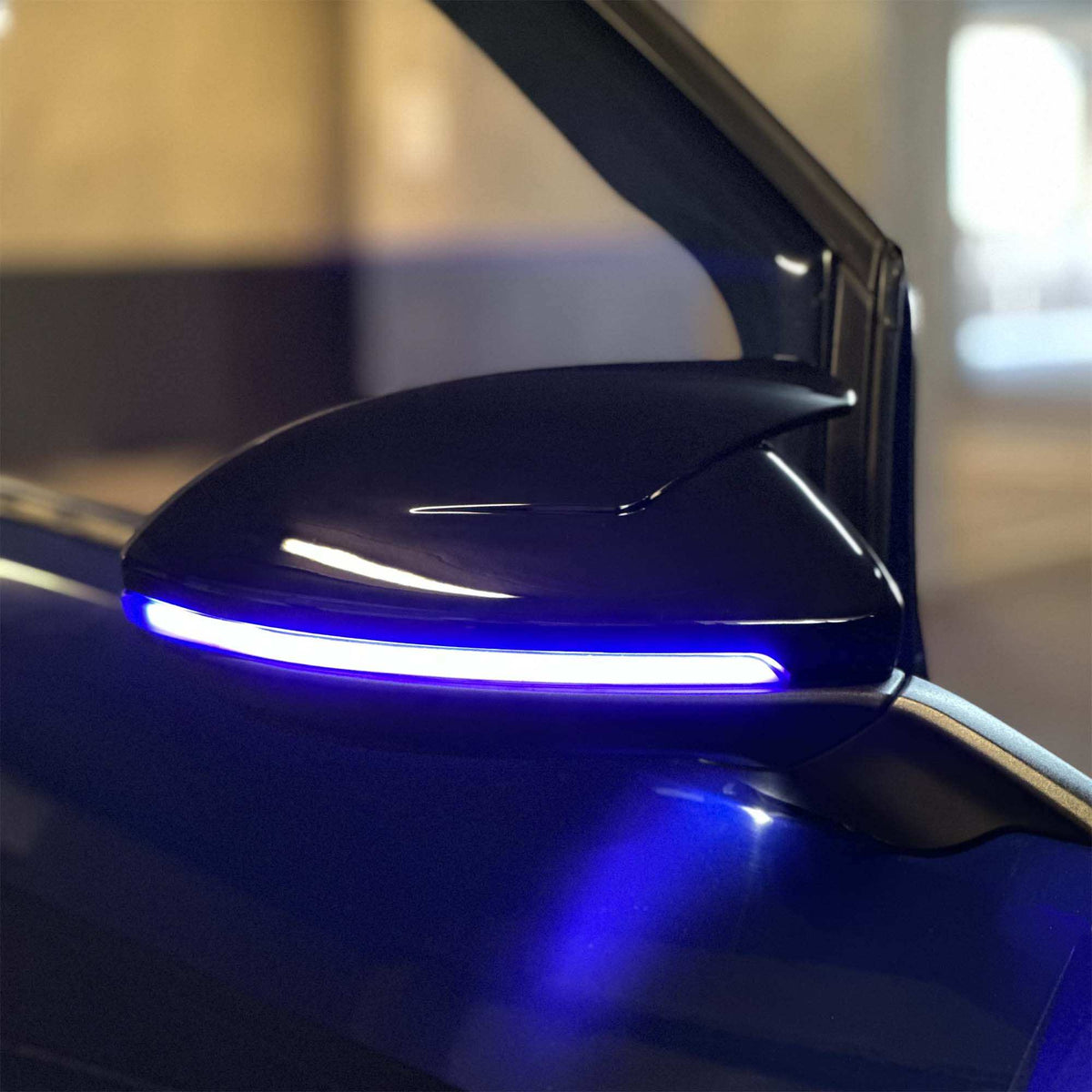 VW Golf MK7/7.5 Aero Gloss Black Mirror Caps- High on Boost