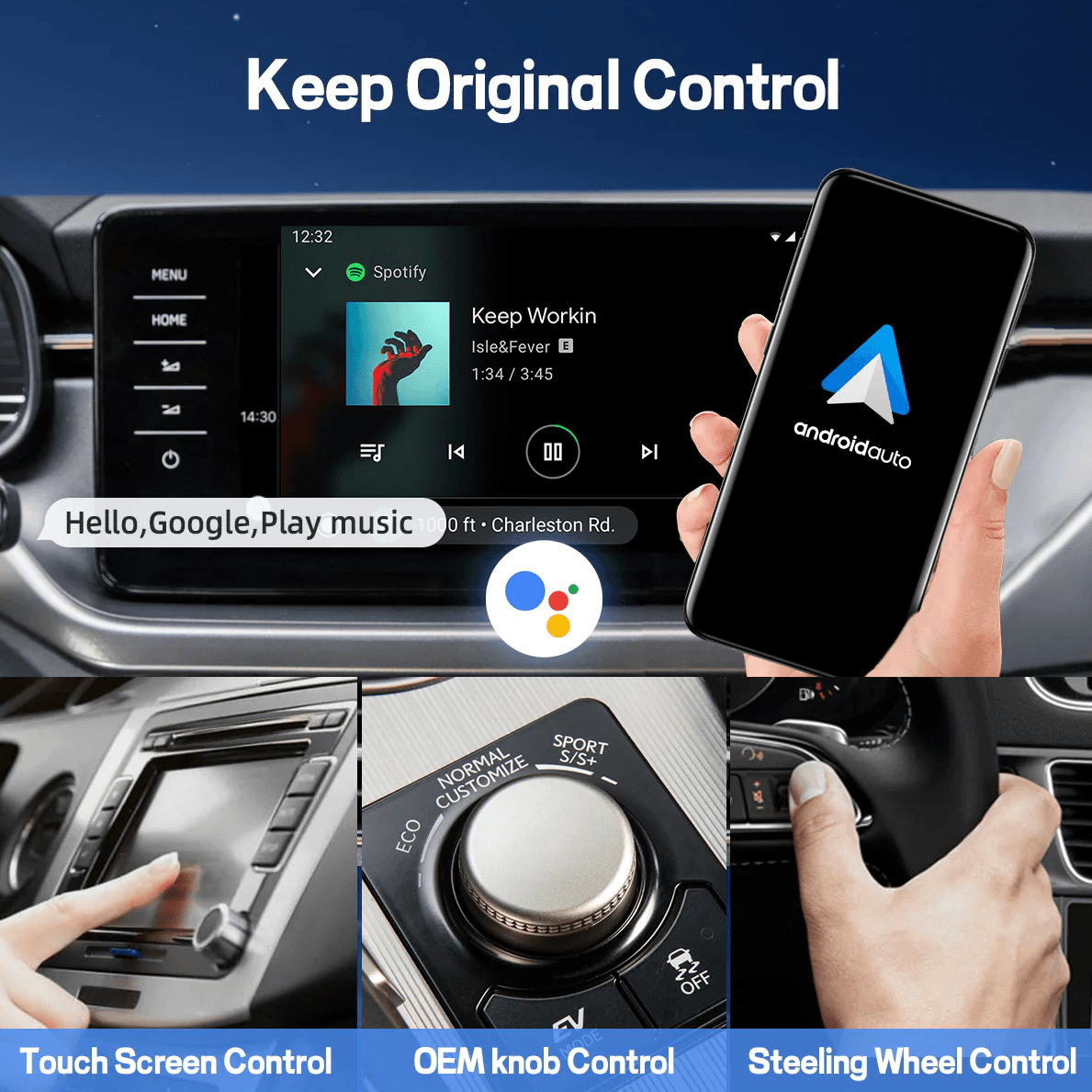 A2AIR PRO - Wireless Android Auto Adapter (2026 Version)- High on Boost