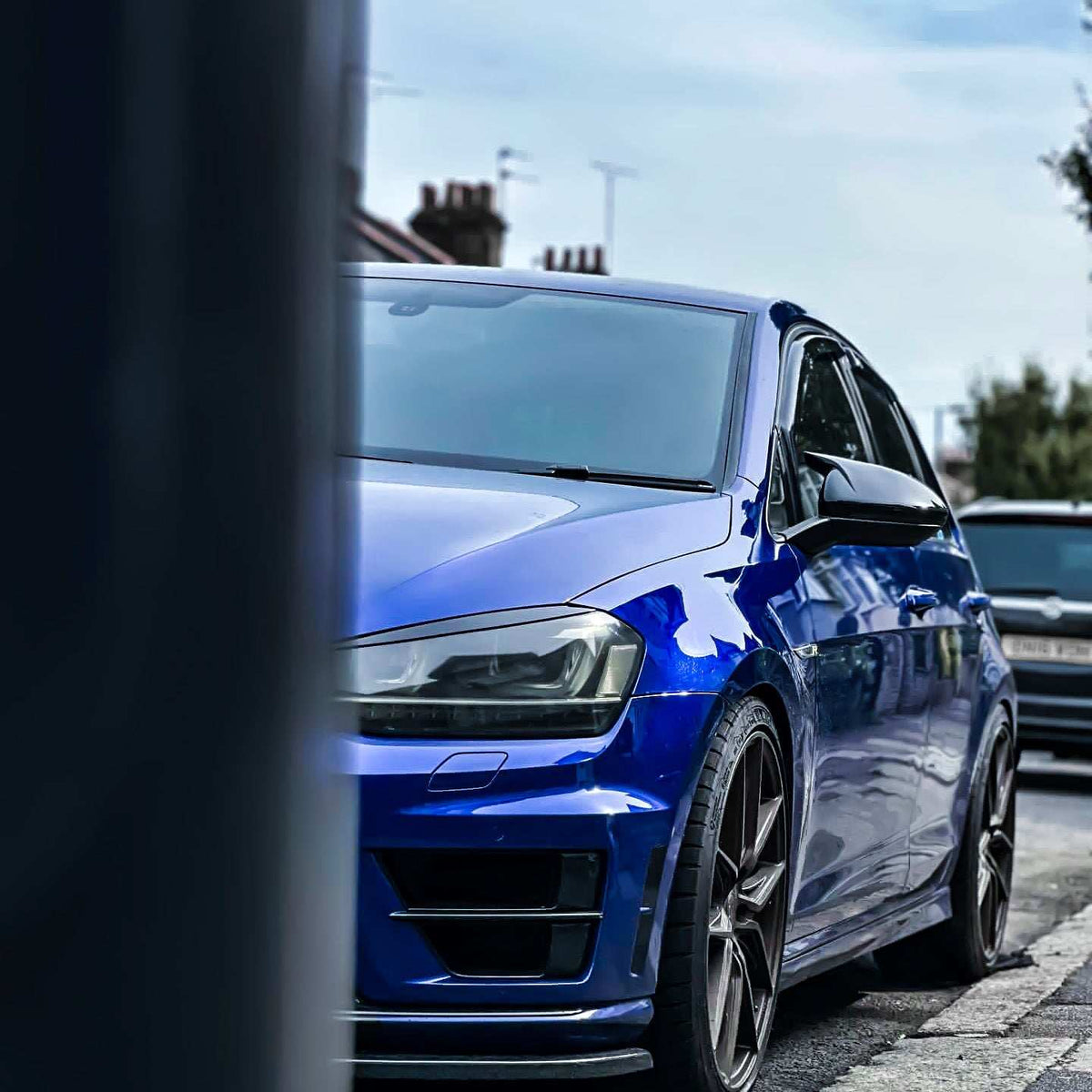 VW Golf MK7/7.5 M-Style Gloss Black Mirror Caps- High on Boost