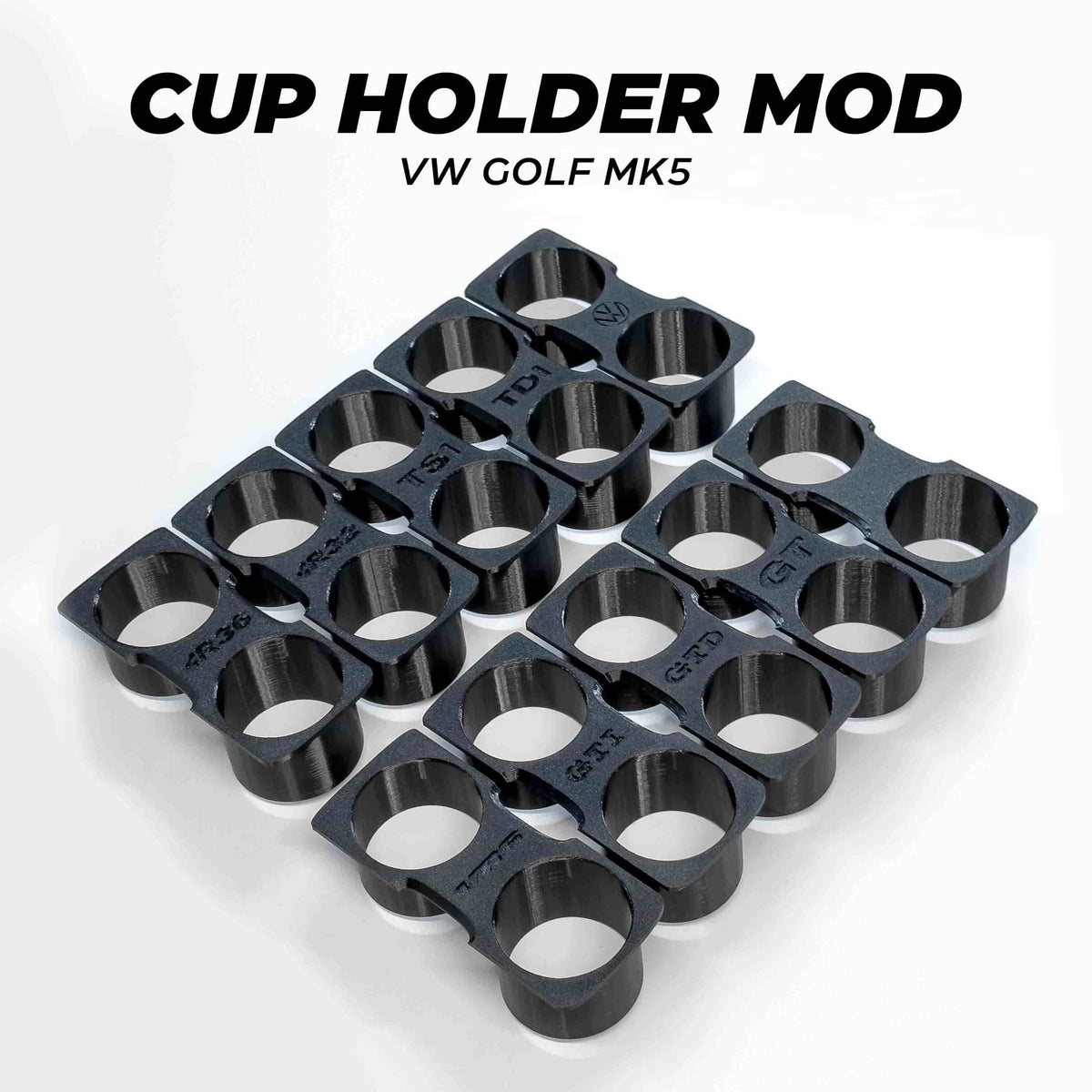 VW Golf MK5 Cup Holder Mod (Facelift)