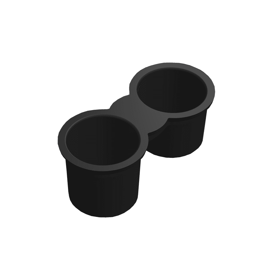 Skoda Octavia MK2 Cup Holder Mod - NO LOGO - High on Boost