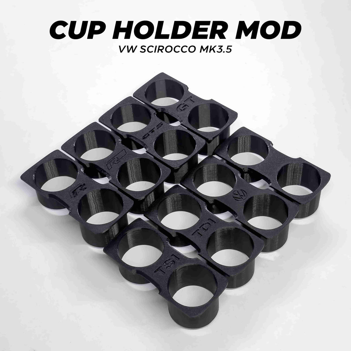 VW Scirocco MK3.5 Cup Holder Mod (Facelift)