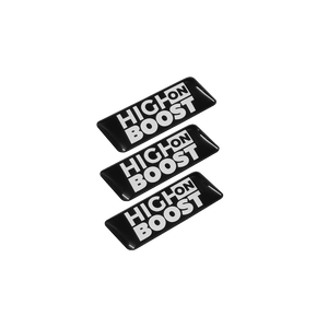 High on Boost Domed Sticker - 3-Pack - High on Boost