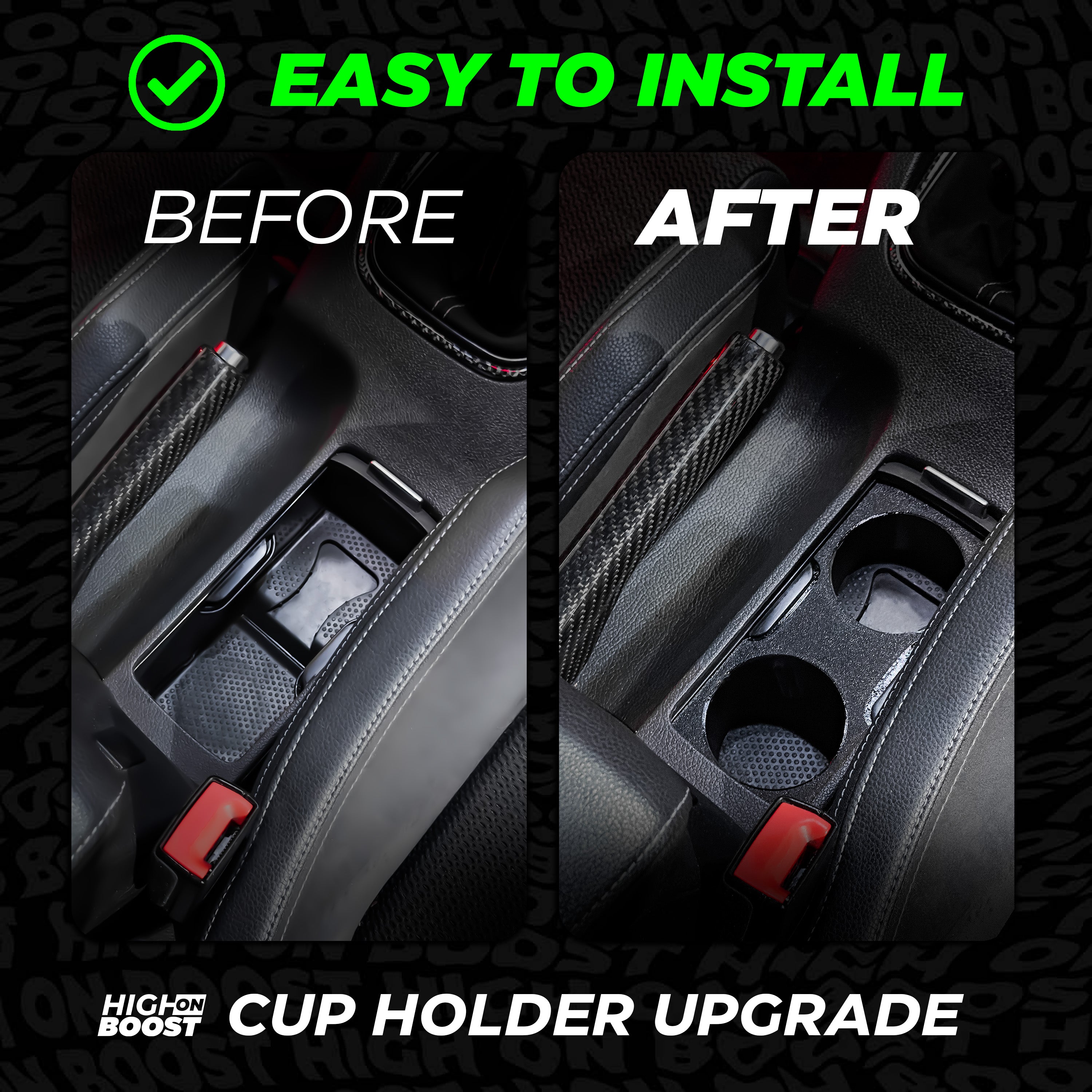 VW EOS Cup Holder Mod (Facelift)