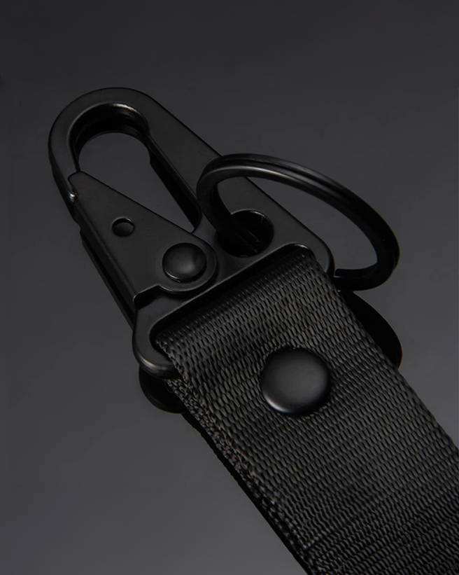 VW Scirocco Key Ring - Black/White- High on Boost